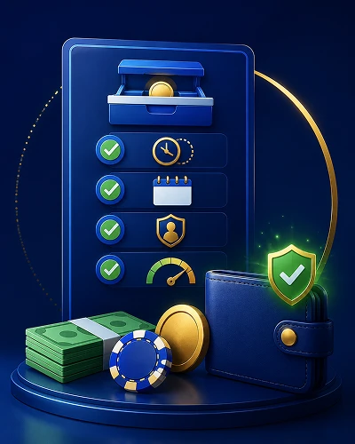 Instant withdrawal site verification