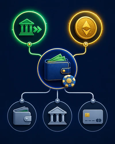Pokies withdrawal method choice